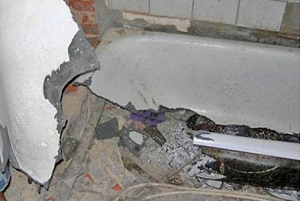 Демонтаж ванны в Коломне