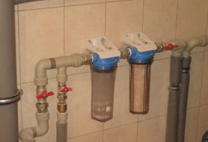 Установка проточного фильтра для воды в Коломне